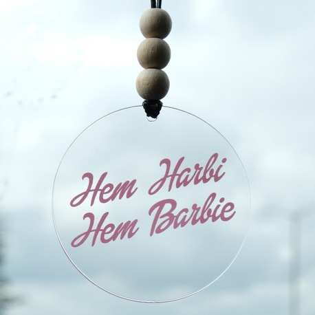Balkhoon Hem Harbi Hem Barbie Dikiz Aynası Süsü Araba Süsü Hediyelik Eşya
