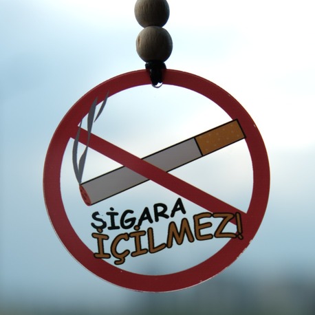 Balkhoon Sigara Içilmez Dikiz Aynası Süsü Araba Süsü Hediyelik Eşya