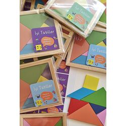 Ahşap Tangram 16 cm