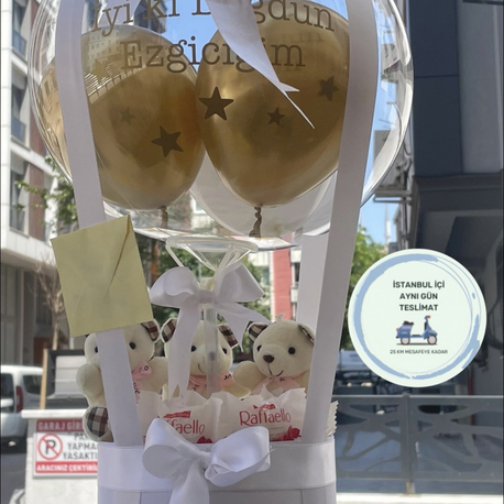 Doğum günü Hediye Balon kutusu