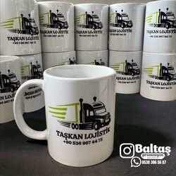 10 ADET BASKI DAHİL KUPA BARDAK 
