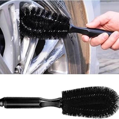 BAM Premium Siyah Oto Lastik ve Jant Temizleme Fırçası – Sert Kıllı Detailing Fırçası