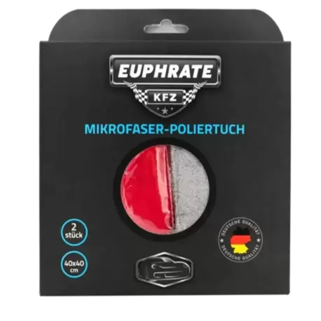 Suff Euphrate Kfz Parlak Mikrofiber Kurulama Bezi 40x40 2lİ