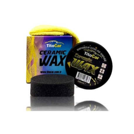 Seramik Wax Mikrofiber Bez ve Ped Hediyeli 150 gr