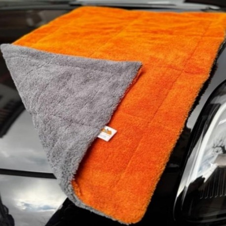 BAM Premium 740 GSM Çift Taraflı Mikrofiber Oto Kurulama Bezi – 50x80 cm
