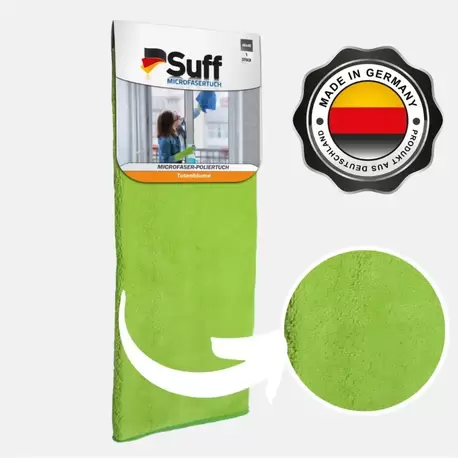 Suff Kadife Çiçeği Premium Mikrofiber Temizlik Bezi – 40x40 cm Süper Yumuşak Detailing Bezi
