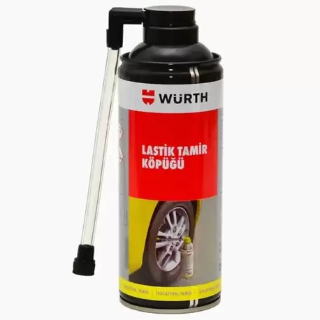 Würth Lastik Tamir Köpüğü 500 ml - Acil Durum Lastik Şişirici ve Delik Kapatıcı Sprey