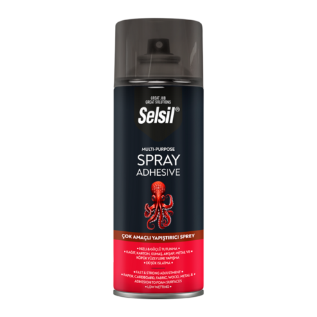 Selsil çok amaçlı yapıştırıcı sprey 400 ml