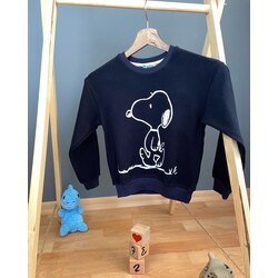snoopy baskı sweatshirt