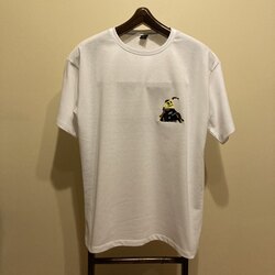 O Yaka Beyaz Oversize Tshirt