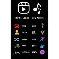 800+ Adet Video ve Ses Arşivi