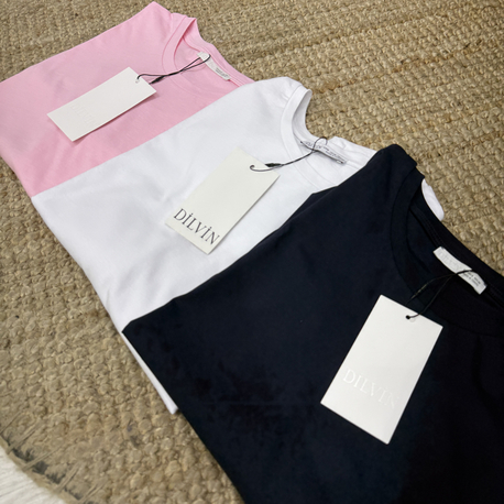 Dilvin basic tshirt