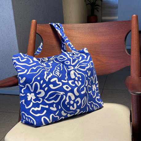 Colored shopper bag 