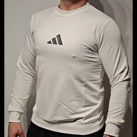 Adidas Sweatshirt-Beyaz