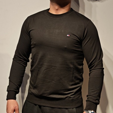 Tommy Hılfıger Sweatshirt-Siyah