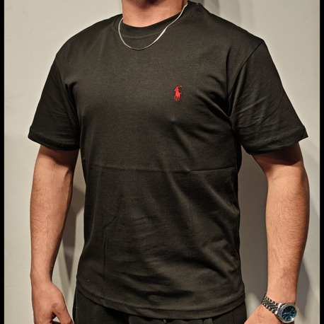 Premium Siyah Polo-Tişört