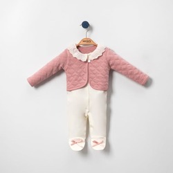 Necix's Worcester Kız Bebek Yelekli Tulum