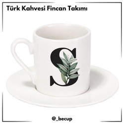 Kişiye Özel Türk Kahvesi Fincan Set