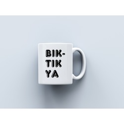 BıktıkYa Tasarımlı Kupa Bardak