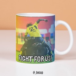 Fenerbahçe Fight For Us Tasarımlı Kupa Bardak