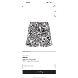 Moncler Deniz Şort