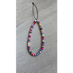 Fimo Boncuklu Telefon charmı