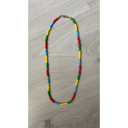 Renkli Boncuk Kolye