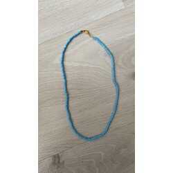 Mavi Boncuklu Kolye