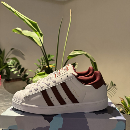 Adidas Superstar Bordo