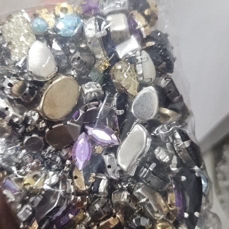 karışık metal kasa tas