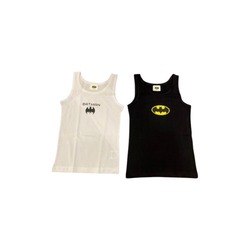 Batman lisanslı çocuk 2'li atlet seti 48021