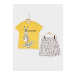Looney Tunes lisanslı şortlu takım