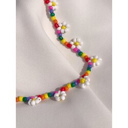 Rainbow Daisy Kolye