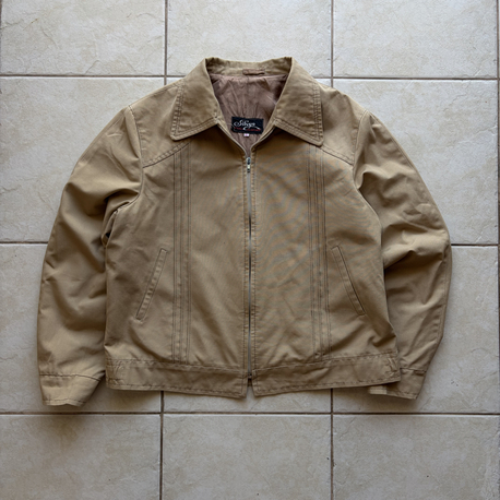 70’ler Turkish Vintage Pleated Jacket Large