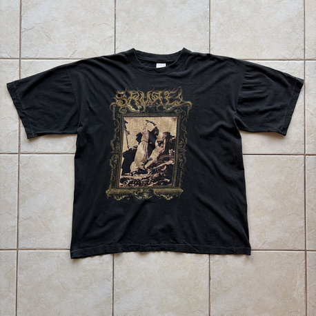 Boxy 90’s Samael To Our Martyrs Tee L-XL