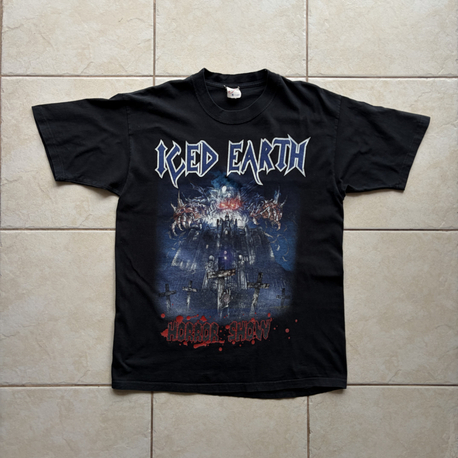 2002 Iced Eart Horror Show Band Tee S-M