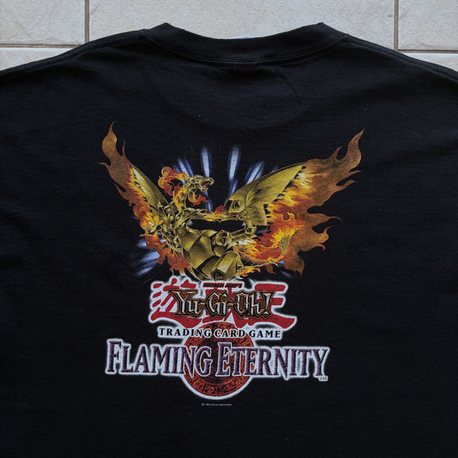 Yu-Gi-Oh! Flaming Eternity Promo Tee XL