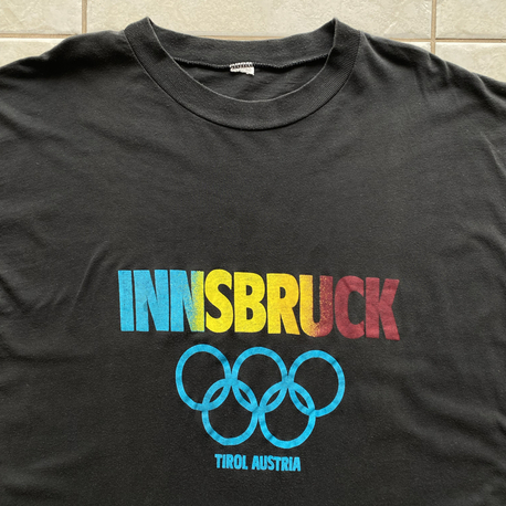 1976 Austria Winter Olympics Tee Large
