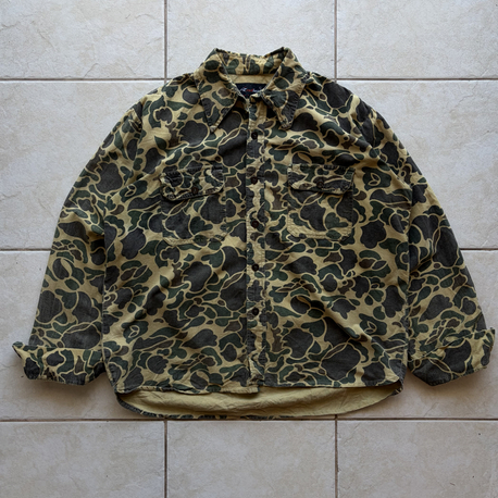 90’s Camo Shirt Boxy Fit L-XL