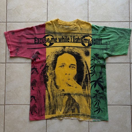 90’s Bob Marley AOP Tee XL