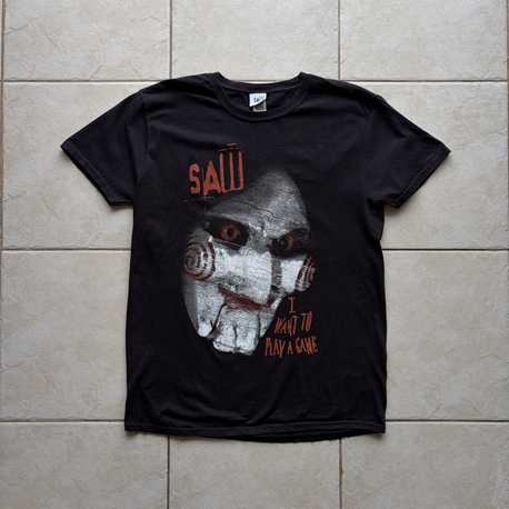 SAW I Want to Play a Game Tee M