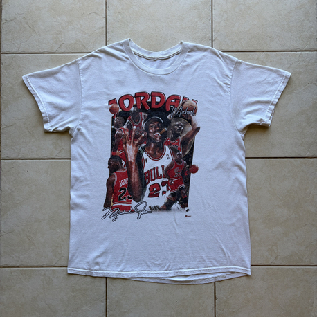 Y2K Michael Jordan Rap Tee Large