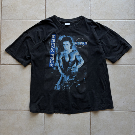 Faded 90’s Chewan Boxy Fit Tee Large