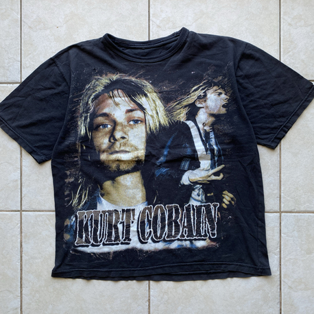 90’s Faded Kurt Cobain Euro Boot Large