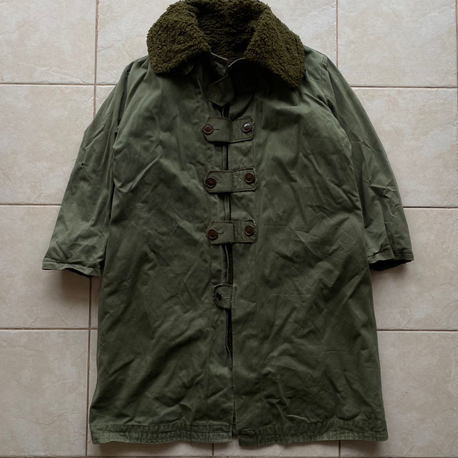 Vintage M-1909 Swedish Army Parka L-XL