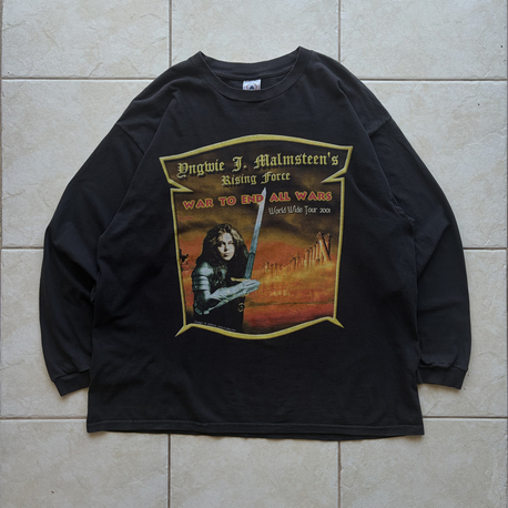 2001 Yngwie Malmsteen LS Tee XL
