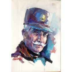 Reza Shah-e Kabir - Original Artwork 