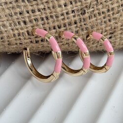 Pink küpe