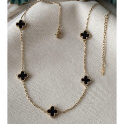 Van cleef kolye siyah