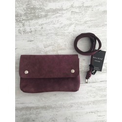Bordo  Bel  Çantası